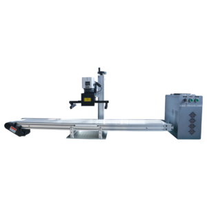 China Best Laser Marking Machine with CCD Vision Positioning System and Conveyor Belt