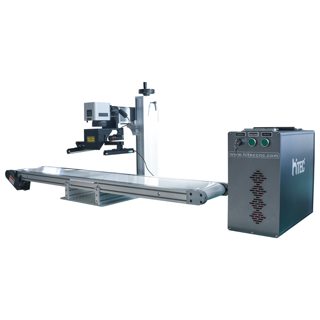 China Best Laser Marking Machine with CCD Vision Positioning System and Conveyor Belt - Image 2