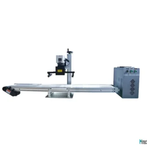 China Best Laser Marking Machine with CCD Vision Positioning System and Conveyor Belt