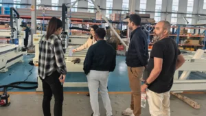 Australia customers visiting HITEC Laser factory