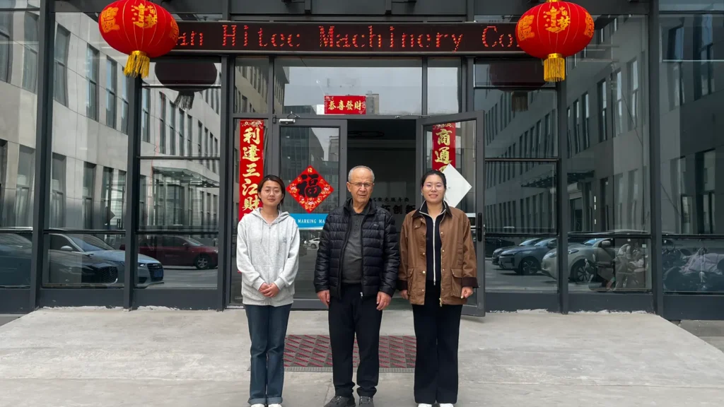 Turkey customers visiting HITEC Laser factory