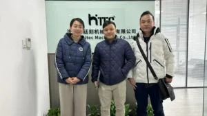 Vietnam customers visiting HITEC Laser factory