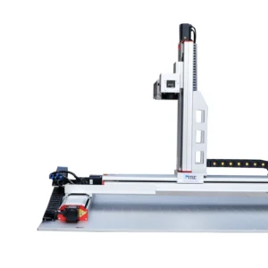 Low table gantry laser marking machine for large metal parts engraving